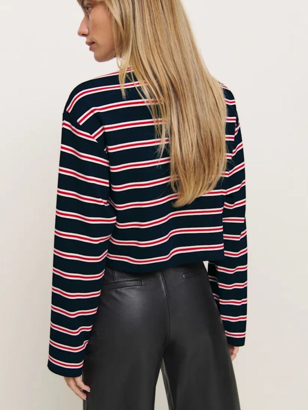 Reformation Anna Rugby Shirt - Picture 2 of 5